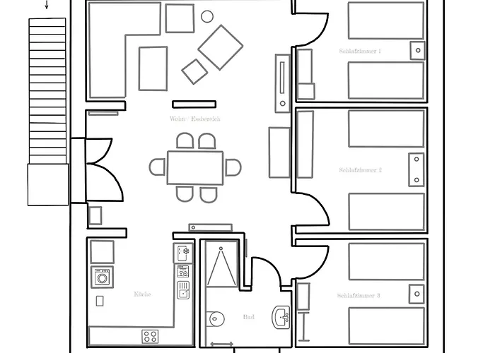 Apartment Alte Schmiede Eissen